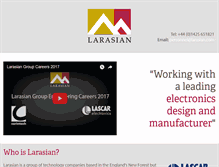 Tablet Screenshot of larasian.com